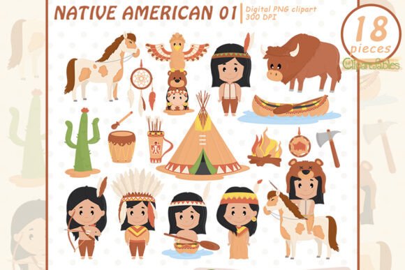 Download Native American Clipart, Western Clipart - America Collection