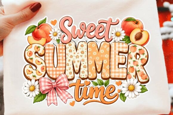 Download Trendy Peach Summer Vibes Png - Premium Resources