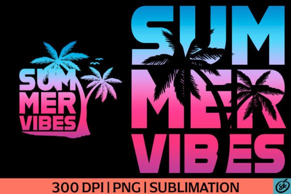 Download Summer Vibes PNG Sublimation - Premium Resources