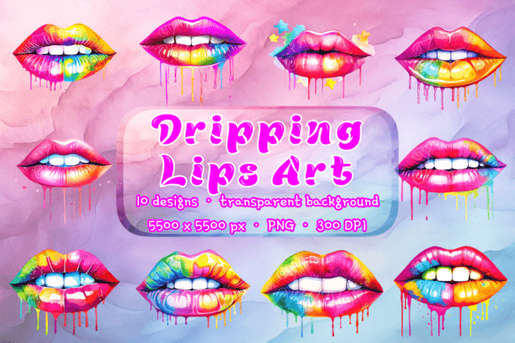 Download Dripping Lips Png Transparent Background - Dripping lips png Collection