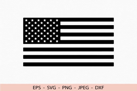 Download American Flag Svg USA File Cricut Dxf - America Collection
