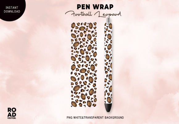 Download American Football Leopard Pen Wrap - America Collection