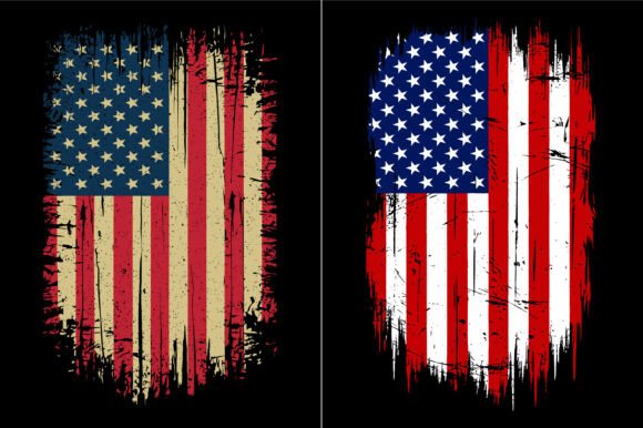 Download Distressed American Flag Grunge - America Collection