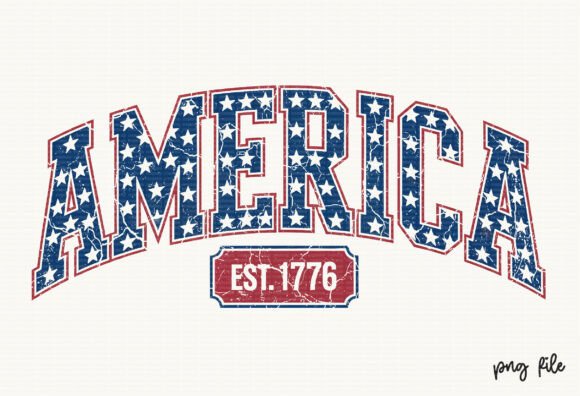 Download Retro America Patriotic, 4th of July PNG - America Collection