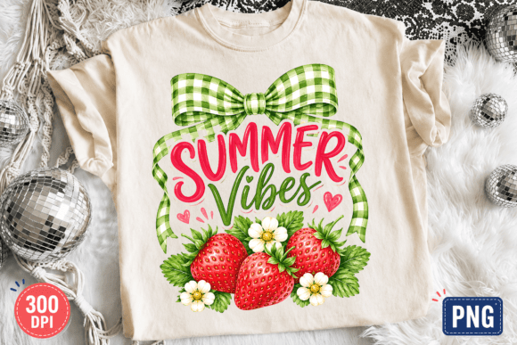 Download Strawberry Summer Vibes PNG - Premium Resources