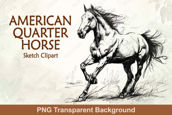 Download American Quarter Horse Illustration - America Collection