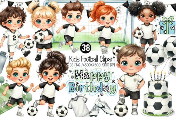 Download Kids Soccer Clipart, Football Clipart - Football clipart Collection